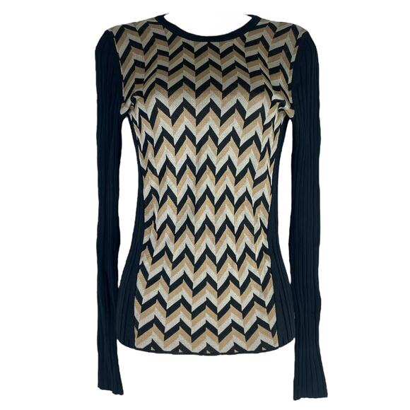 Rag & Bone Elaine Zig Zag Sweater Skirt Matching Set Size XS - Picture 4 of 11